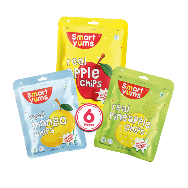 "I WANT IT ALL" FRUIT CHIPS (Pack of 6)