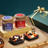 iorganic Keto Snacker Gift Box | Assortment of 2 Healthy Trail Mixes, diwali gifting, festive gifting, wedding gifting, corporate gifting
