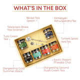 iorganic London Tea Room / Assortment of 8 Products / Organic Wellness Teas & Teaware, diwali gifting, festive gifting, wedding gifting, corporate gifting