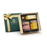 iorganic Sunshine Gift Box / Assortment of 3 Products / Cold-Pressed Oil, Honey & Organic Tea, diwali gifting, festive gifting, wedding gifting, corporate gifting