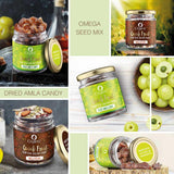 iorganic Superfood Snacker Gift Box / Assortment of 2 Healthy Trail Mixes, diwali gifting, festive gifting, wedding gifting, corporate gifting