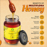 Raw Multiflora Honey, Wild Tulsi & Eucalyptus