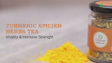iorganic Turmeric Spiced Herbal Tea, Digestive Health Tea, Heart Health Tea, Immune Support Tea, Brain Health Tea