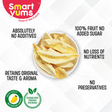Smart Yums Real Mango Chips | 100% Dried Fruit Snack | No Added Sugar | Combo Pack