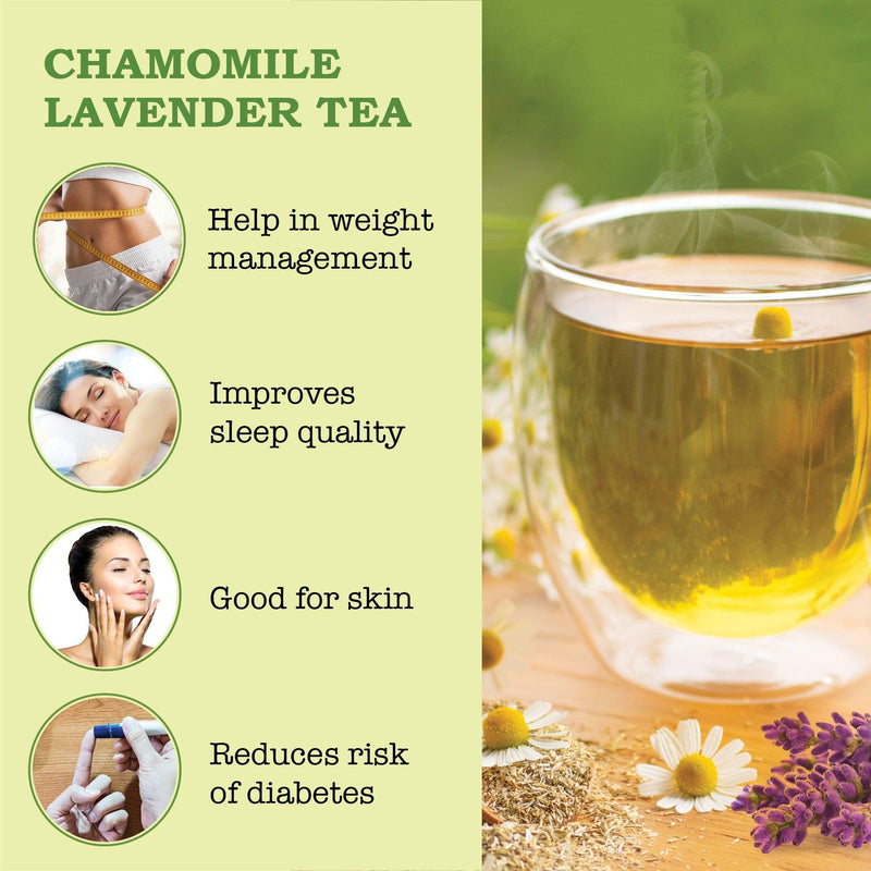 Chamomile Lavender Tea | To Calm & Relax