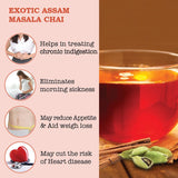 iorganic Exotic Assam Masala Chai / To Refresh and Energize, Energy Boost Tea, Improved Digestion Tea, Immune Support Tea, Warmth and Comfort Tea